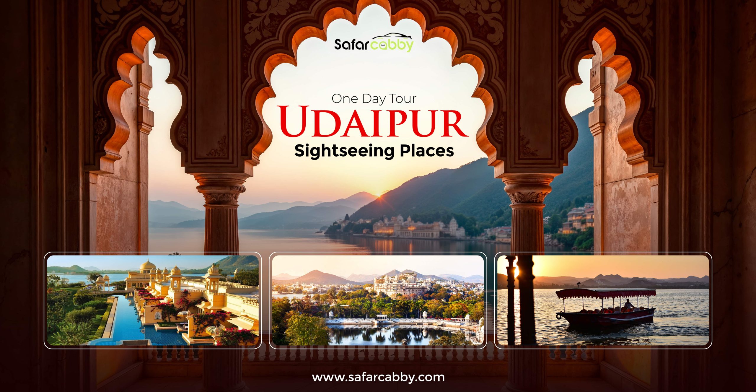 One Day Tour Udaipur Sightseeing Places