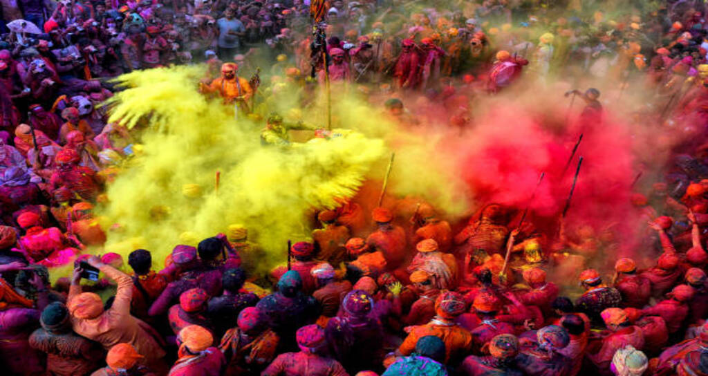 best place to celebrate Holi in north India